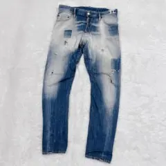 DSQUARED2 SEXY TWIST ダメージ加工 デニムパンツ 46 Mのサムネイル