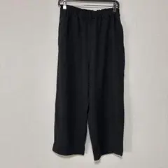 シーズンリーズン　ダークグレー コクーンパンツ ゴムウエスト