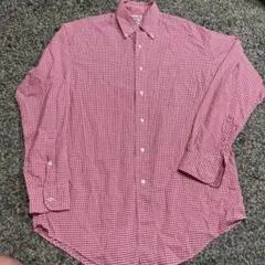 90s Brooks Brothers ギンガムチェック BDシャツ 香港製 S