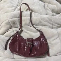 バーガンディ ハンドバッグ