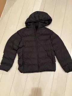 UNIQLO パフテックウォッシャブルパーカー　ブラック　160cm