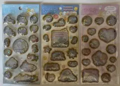 すみっコぐらし キラっとぷくぷくエアーシール　3種類セット