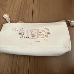 スヌーピー ペンケース ホワイト