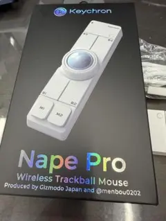 【未使用】Keychron Nape Pro ホワイト&トラックボール Keychron Nape Pro ホワイト+取り替え用ボール付き - メルカリ