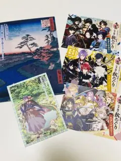 刀剣乱舞 花丸 コラボ 特典 色紙風かあど ポストカード