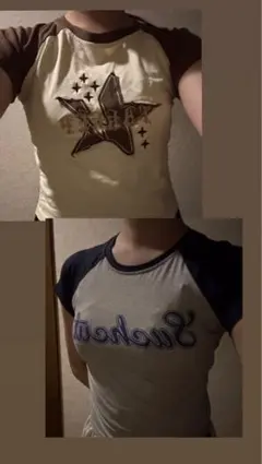Tシャツ　　韓国　　ソニョナラ　【２枚セット】のサムネイル