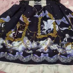 未使用　アクシーズファム　kawaii　ジュエリースターズ　スカート　 星空