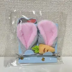 パッチヘアクリップ ディズニー ズートピア 耳ヘアピン ジュディ