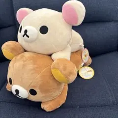 リラックマ コリラックマ うつぶせ　ぬいぐるみ　くったり　サンエックス