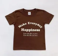 2枚セット⭐︎110cm ロゴTシャツ 親子リンク ベージュ beams