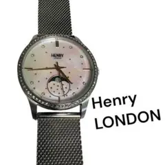 Henry London 腕時計 シルバー メッシュ 電池交換済みのサムネイル