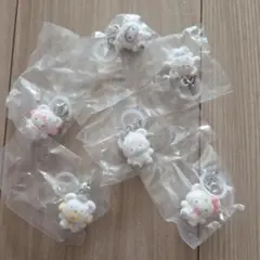 めじるしアクセサリー サンリオ～ふわふわスノー～ コンプ ガチャ フルコンプ