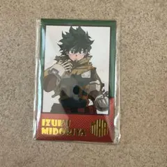 Wフォトカードコレクション 緑谷出久 ヒロアカ