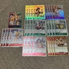 ルフィ&エース スタートデッキEX 5個 まとめ売り おまけパラレル5枚
