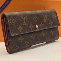 【鑑定済み】ルイヴィトン✨モノグラム✨長財布✨ポシェットポルトモネ クレディのサムネイル