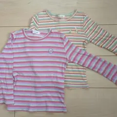 KP カットソー 女の子 110・120 ２枚セット