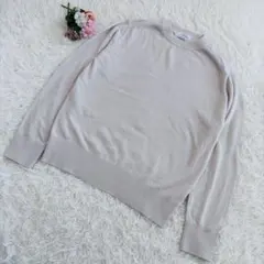 Mila Owen ウール混ニット ベージュ 1サイズ M相当