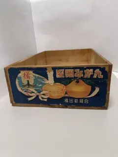 ⭐︎昭和レトロ⭐︎昔のみかん箱　木箱のサムネイル