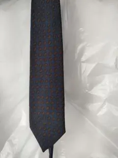 Brooks Brothers 花柄ネクタイ ネイビー