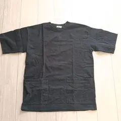 koé Tシャツ ブラック Mサイズ ポケット付き