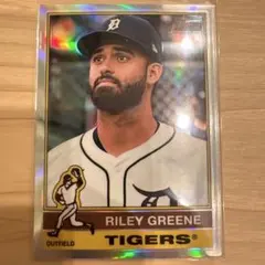 Topps Heritage Riley Greene 直筆サインカード - メルカリ