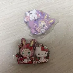 ハローキティ メゾピアノ ベリエちゃん キーホルダー 2個セット