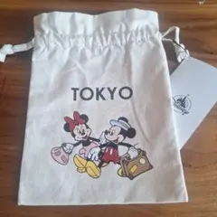 Disney TOKYO ミッキー ミニー 巾着袋