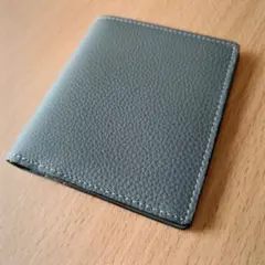 フジタカ　２つ折り財布　ミニウォレット　グレーのサムネイル