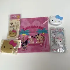 ハローキティ 小物ケース ペットボトルキャップ 5点セット