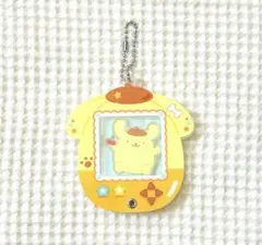 新品 ポムポムプリン　アクリルチャーム　サンリオ　キーホルダー