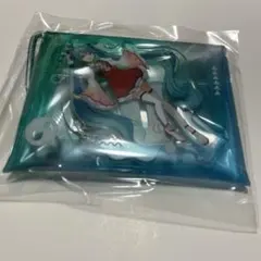 プロセカ　スシローコラボ　初音ミク　マルチポーチ　　アクスタ