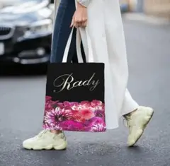 Rady フラワープリント トートバッグ