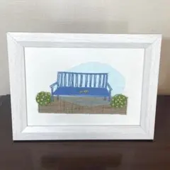 渡辺あきお 2匹の猫 メルヘン シルクスクリーン 絵画 額装 インテリア