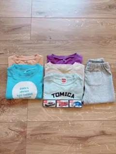 【まとめ売り】半袖/長袖Tシャツ/長ズボン　90〜95サイズ