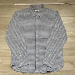 AIGLE チェック柄 長袖シャツ