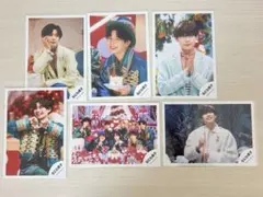 長尾謙杜公式写真6枚まとめ売り