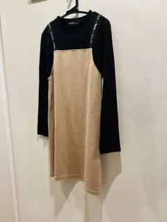 重ね着風ワンピース　150cm