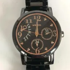 SEIKO ワイアード マルチファンクション 腕時計 ブラック メンズ ブランドのサムネイル