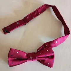 BEAMS BOY WEAR 赤ドット蝶ネクタイ