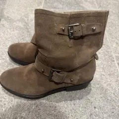 新品 Franco Sarto フランコサルト 本革スエード ブーツ 24cm