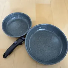 【美品】バッラリーニ ヴィンチ フライパンセット20/26cm 取手付きのサムネイル