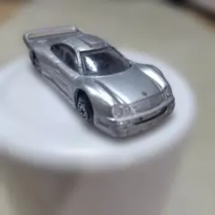 マイスト　Mercedes-Benz CLK-GTR ミニカー シルバー　です。のサムネイル