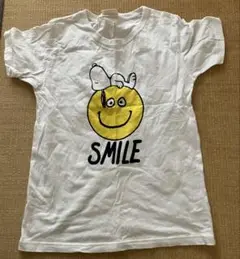 EDWINスマイルマーク Tシャツ ホワイト