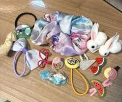 ヘアゴム ピン セット シュシュ