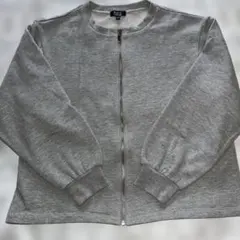 Part2 BY JUNKO SHIMADA 長袖 ジップアップ グレー Mのサムネイル