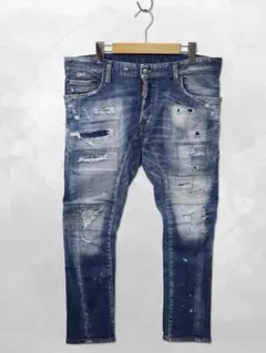 ディースクエアード Tidy Biker Jean 加工 デニムパンツ 50のサムネイル