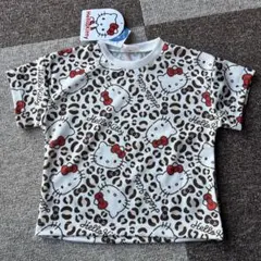 キティちゃん 豹柄Tシャツ(95cm)のサムネイル