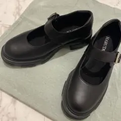 HARUTAチャンキーソールワンストラップシューズ