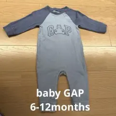 baby GAP　ブラナンベアGAPロゴ長袖カバーオール　70