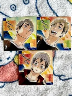 ハイキュー!! 稲荷崎高校 ステッカーセット ハイキュー展